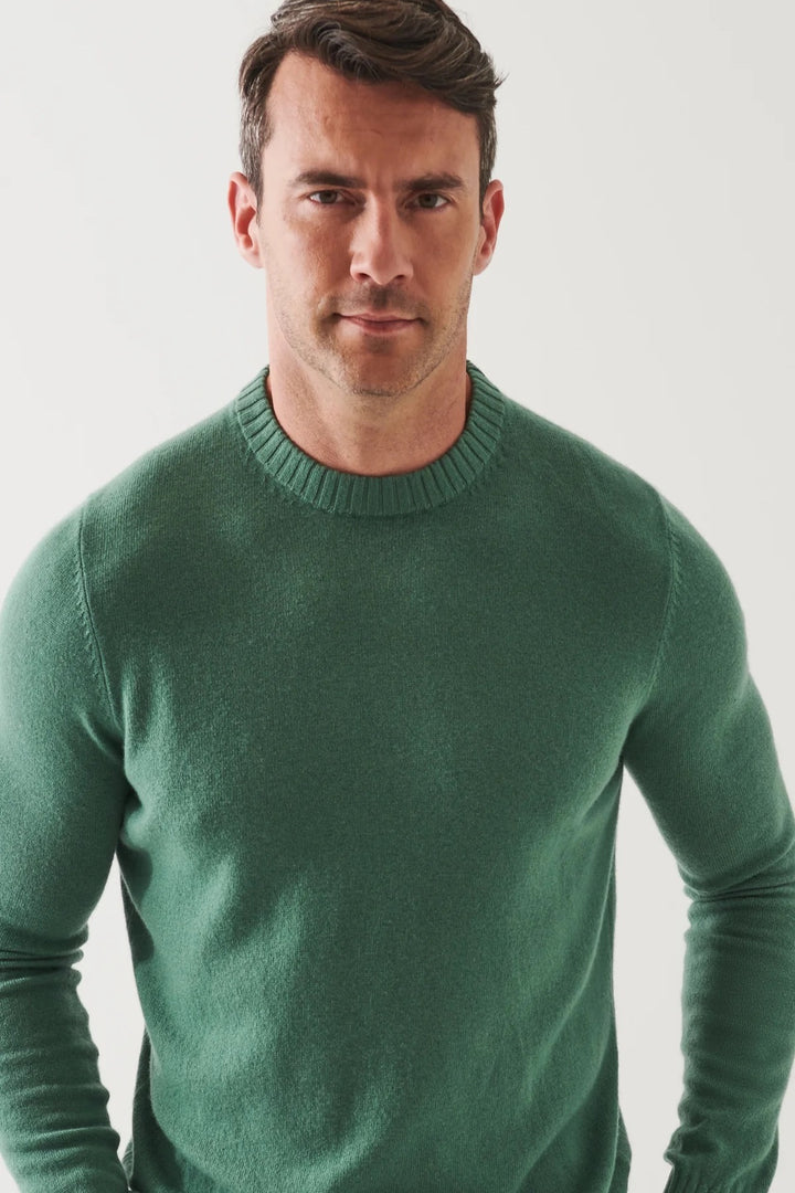 Cashmere blend crew neck