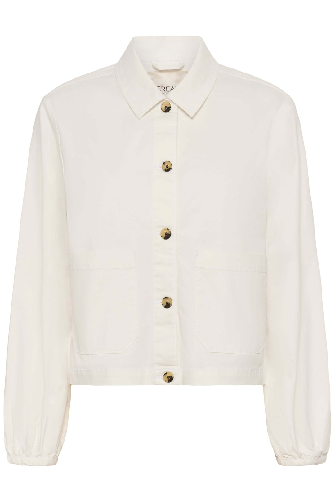 Veste légère rayée à boutons