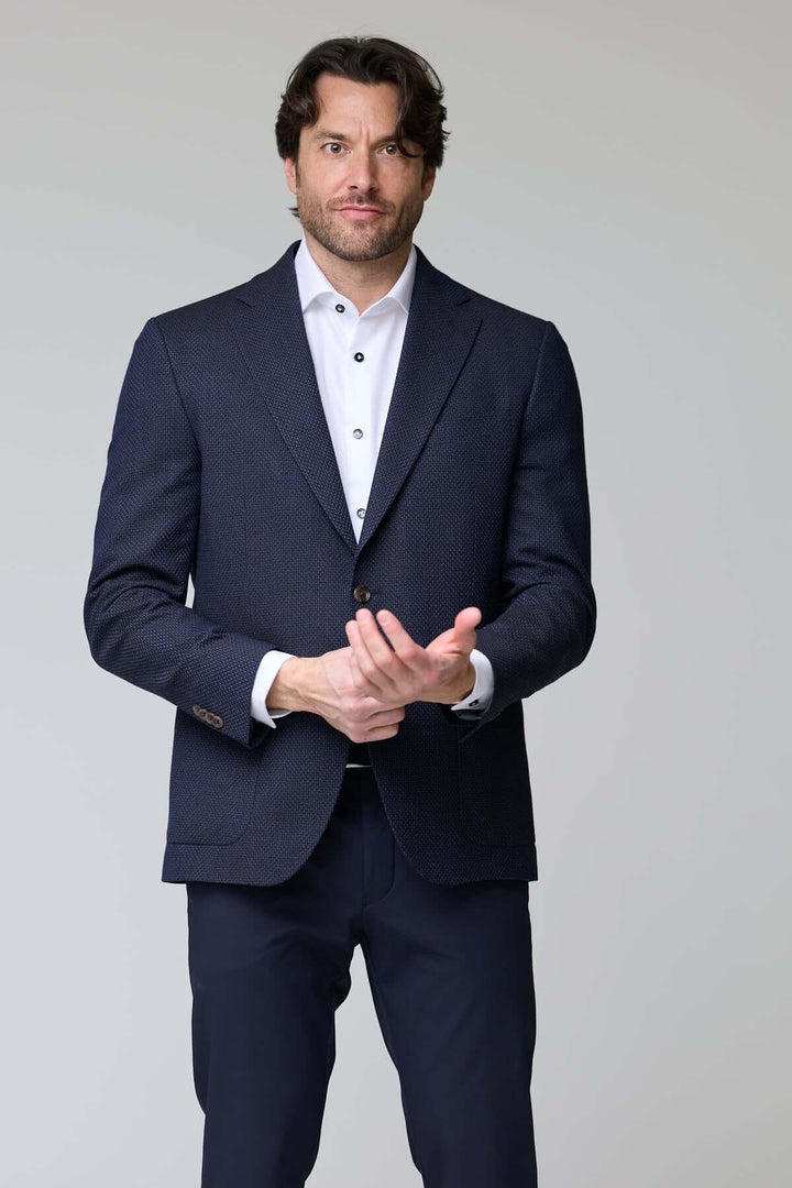 Textured blazer in Fit modern