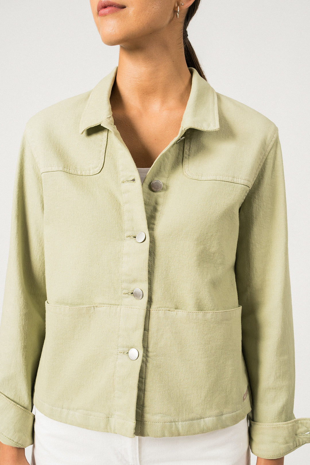 STE TEA cotton canvas jacket