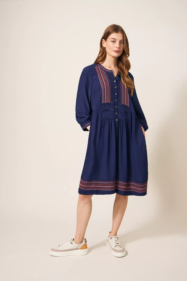 Liv embroidered dress