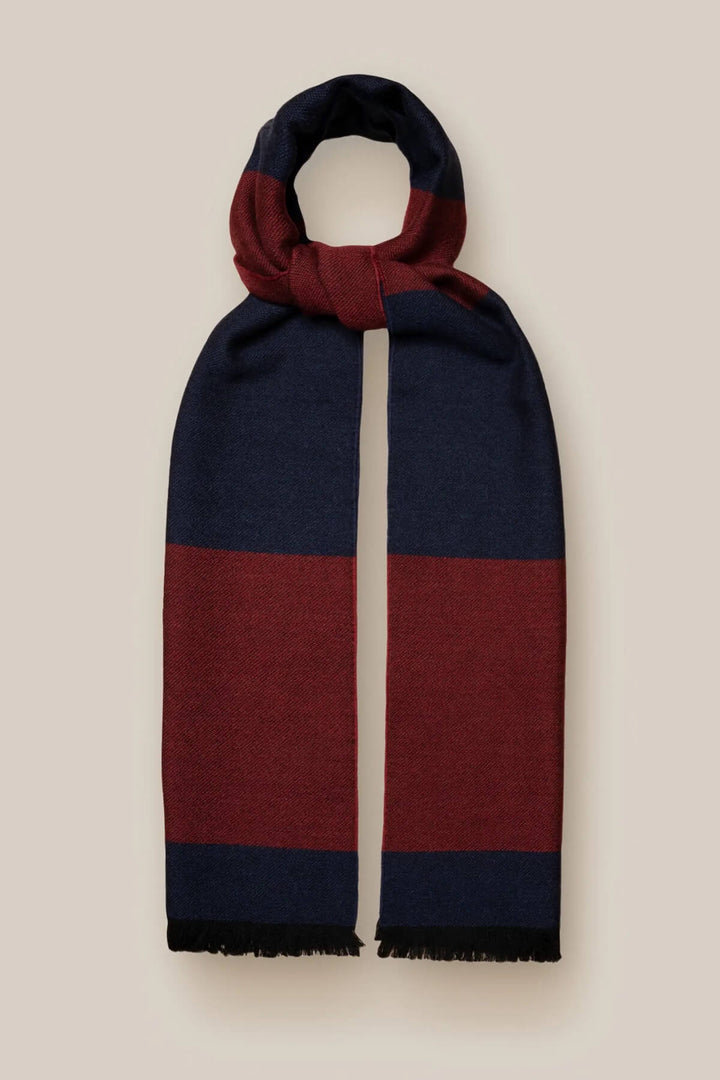 “Ivy league” look scarf