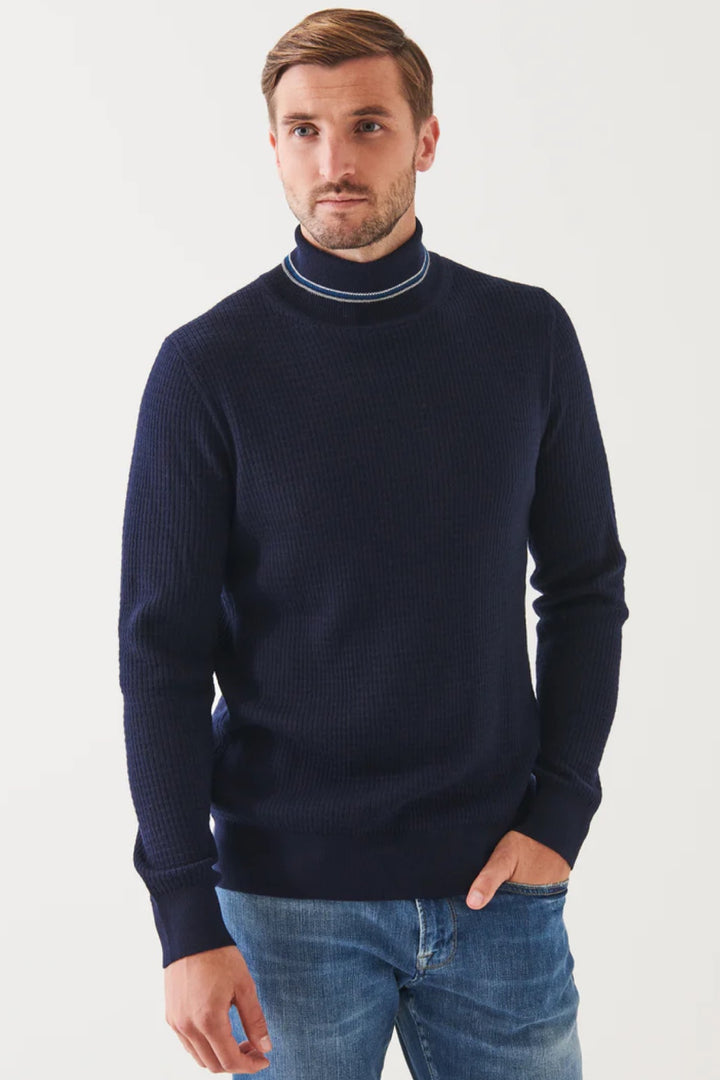 Wool turtleneck