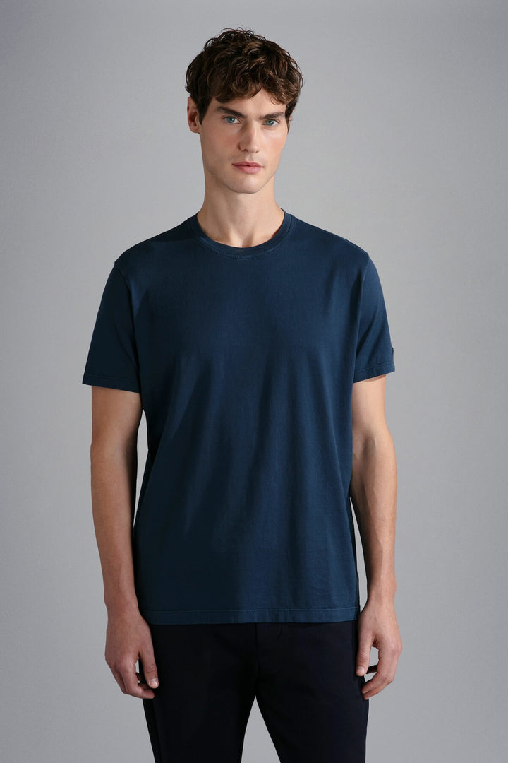 Brushed cotton T-shirt