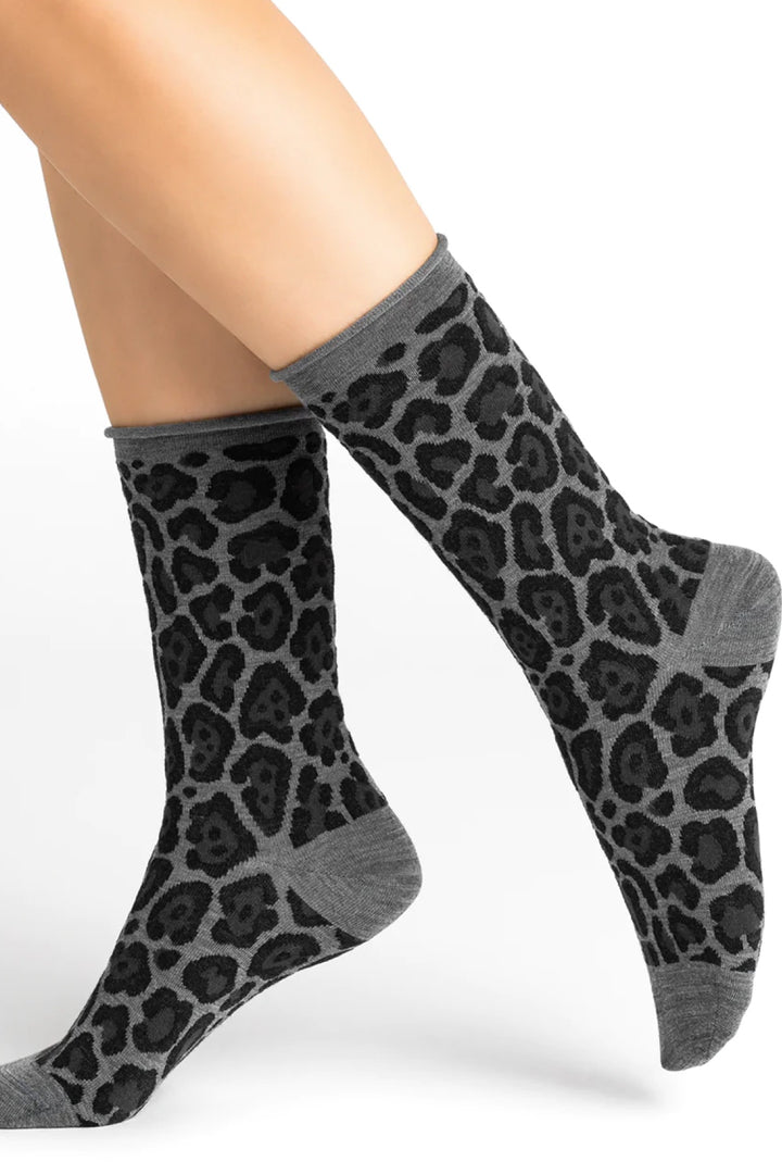 Leopard socks