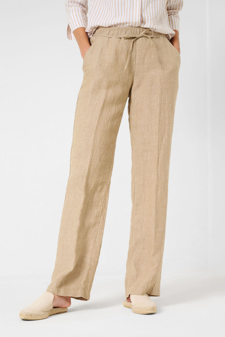 Pantalon en lin Farina