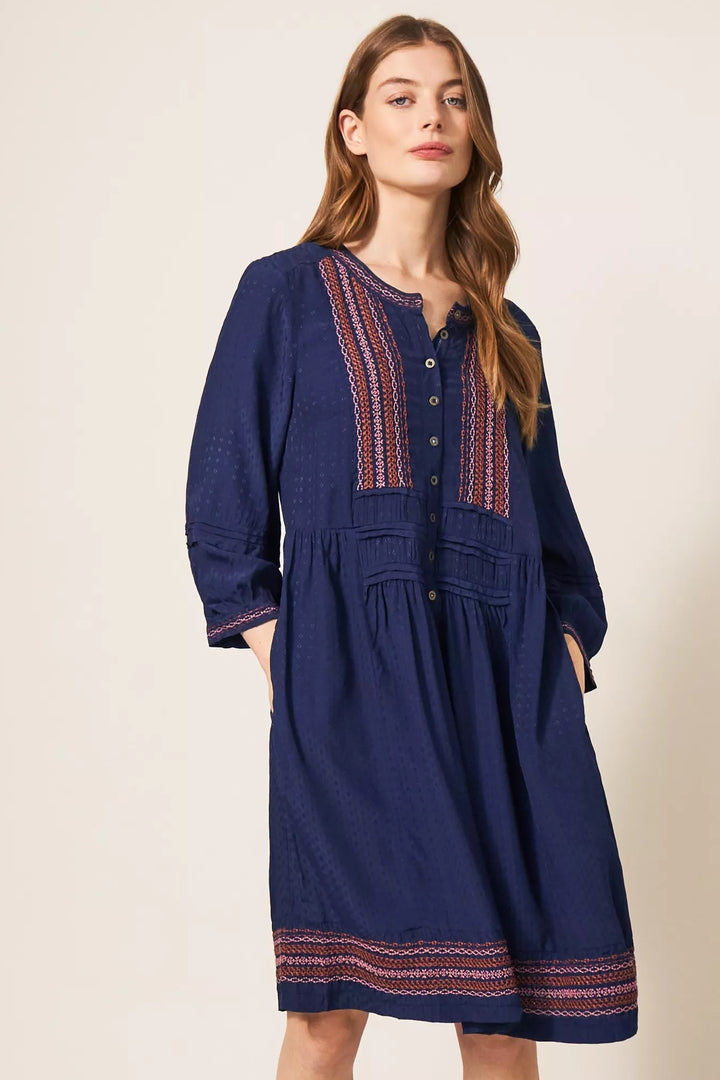 Liv embroidered dress