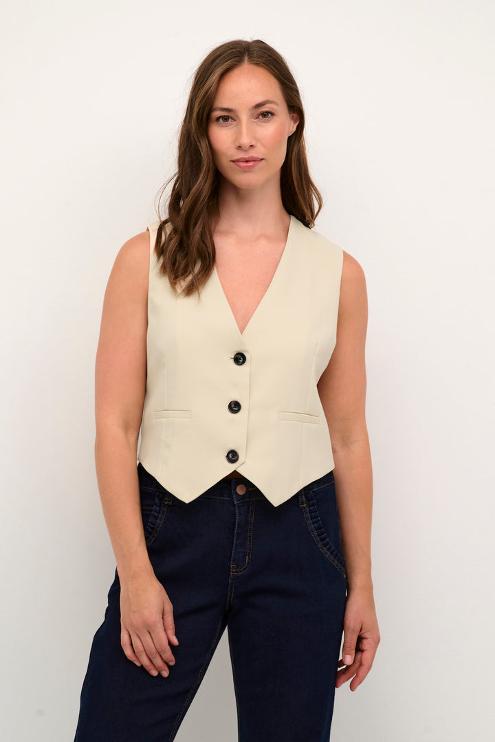 Cocamia sleeveless jacket