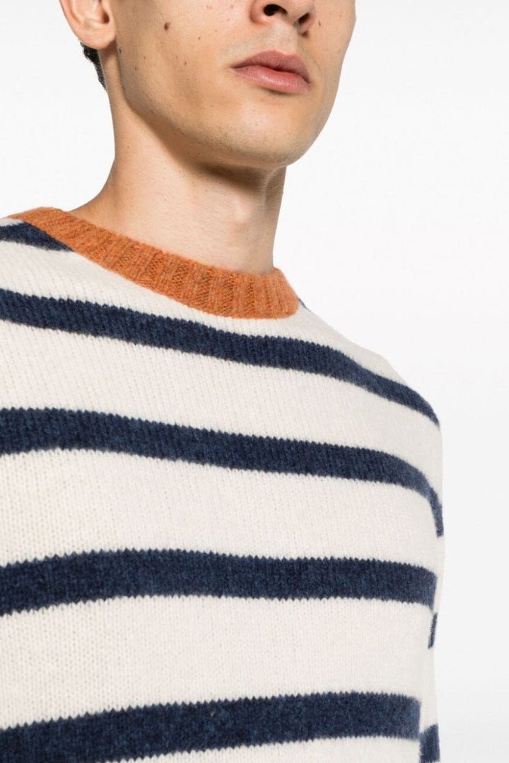 Striped wool sweater