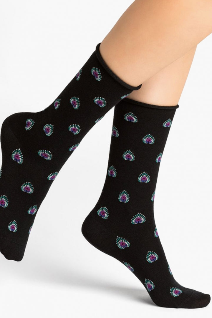 Peacock socks