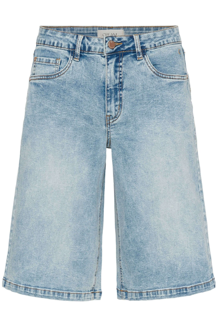 Bermuda Joani en denim coupe droite jusqu&
