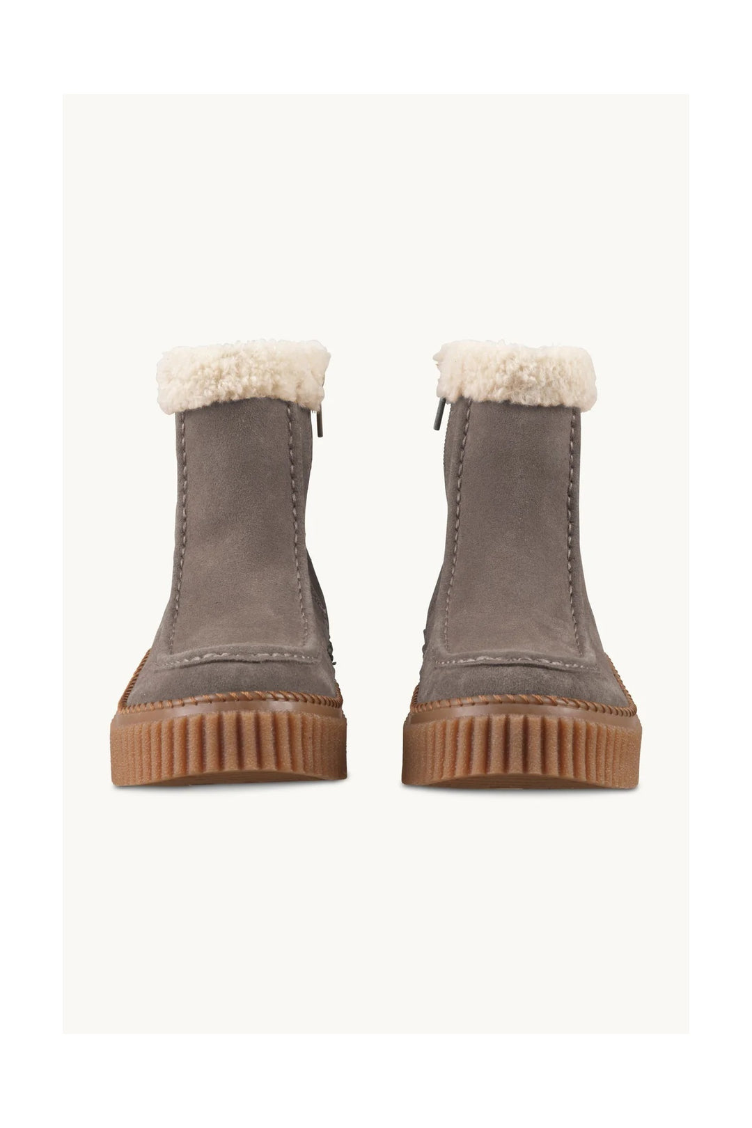 Bottes d’hiver doublées à semelle plateforme