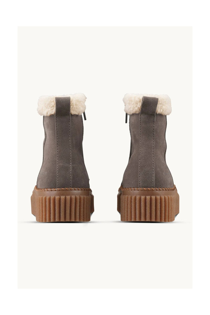 Bottes d’hiver doublées à semelle plateforme