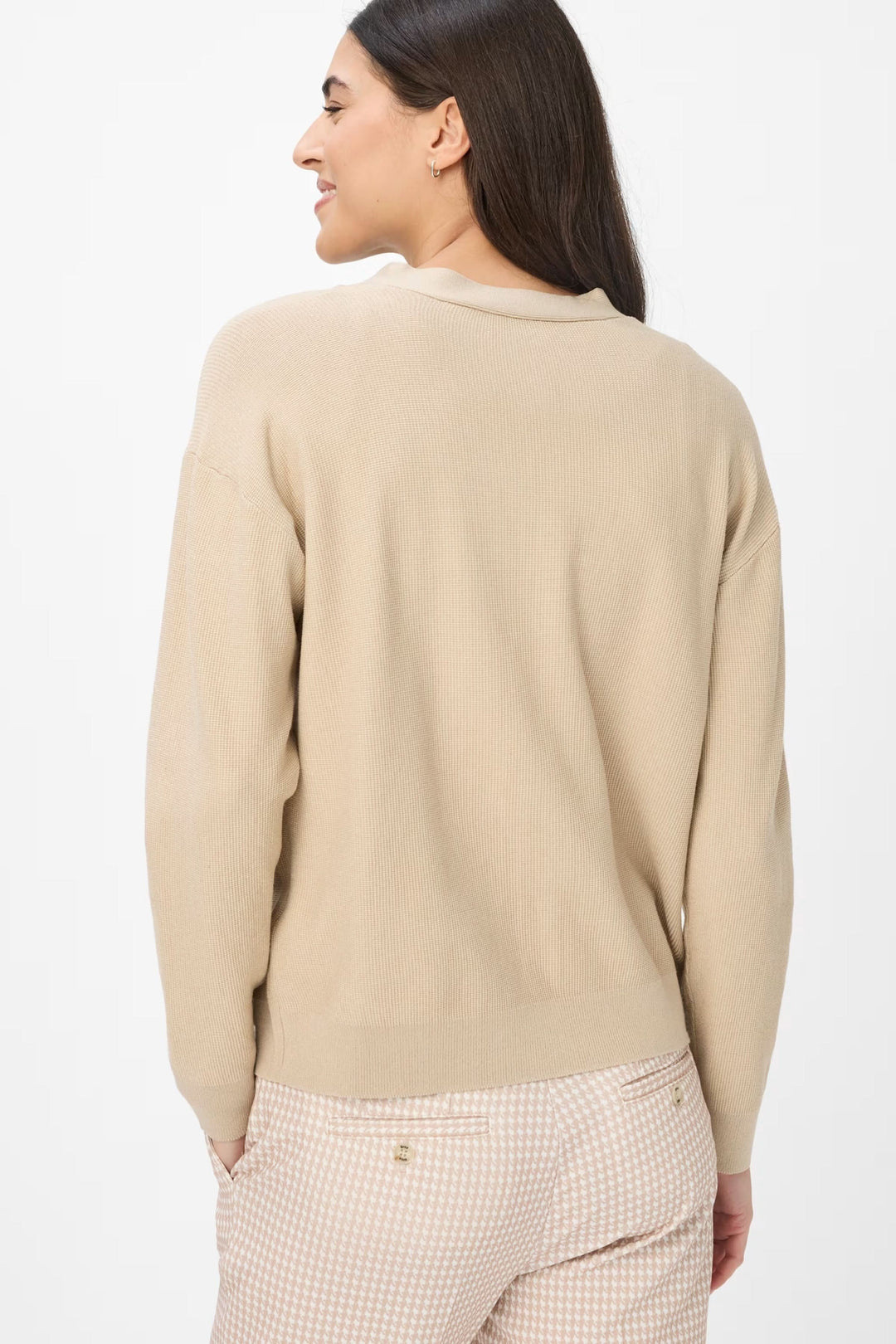 V-neck cardigan