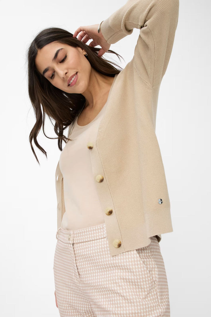 V-neck cardigan