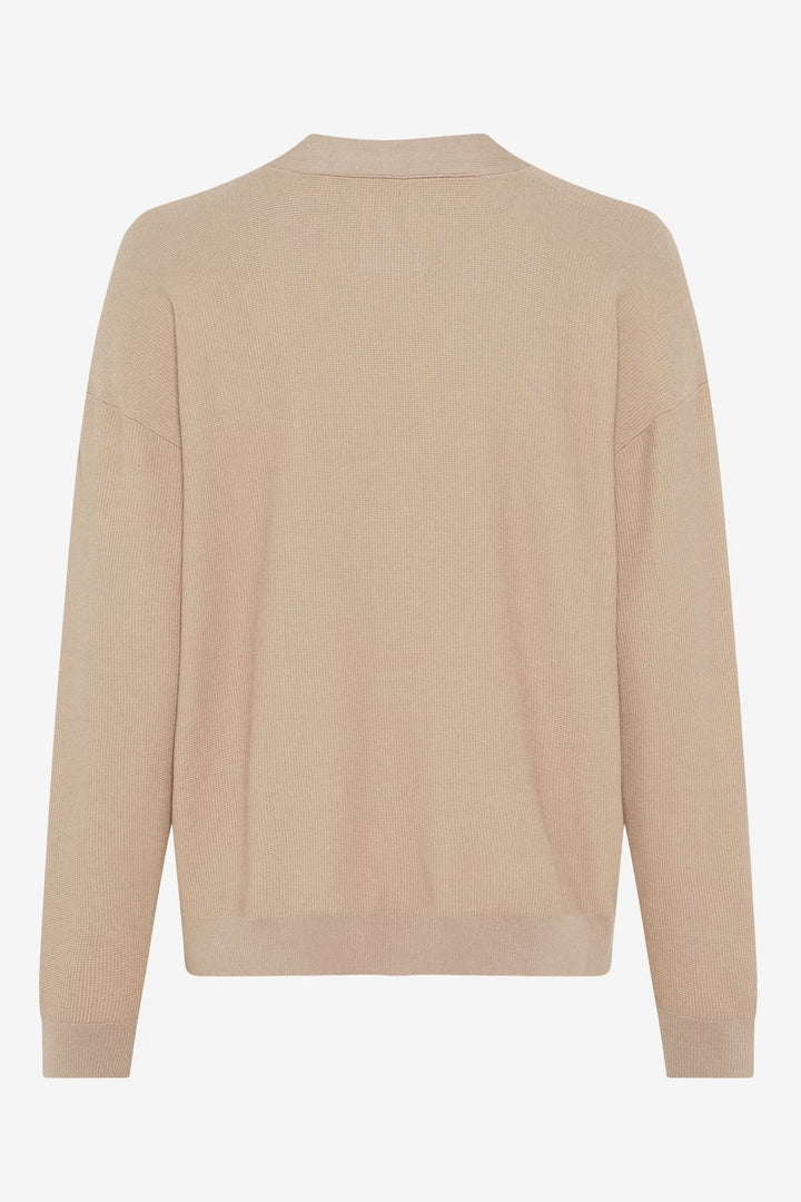 V-neck cardigan
