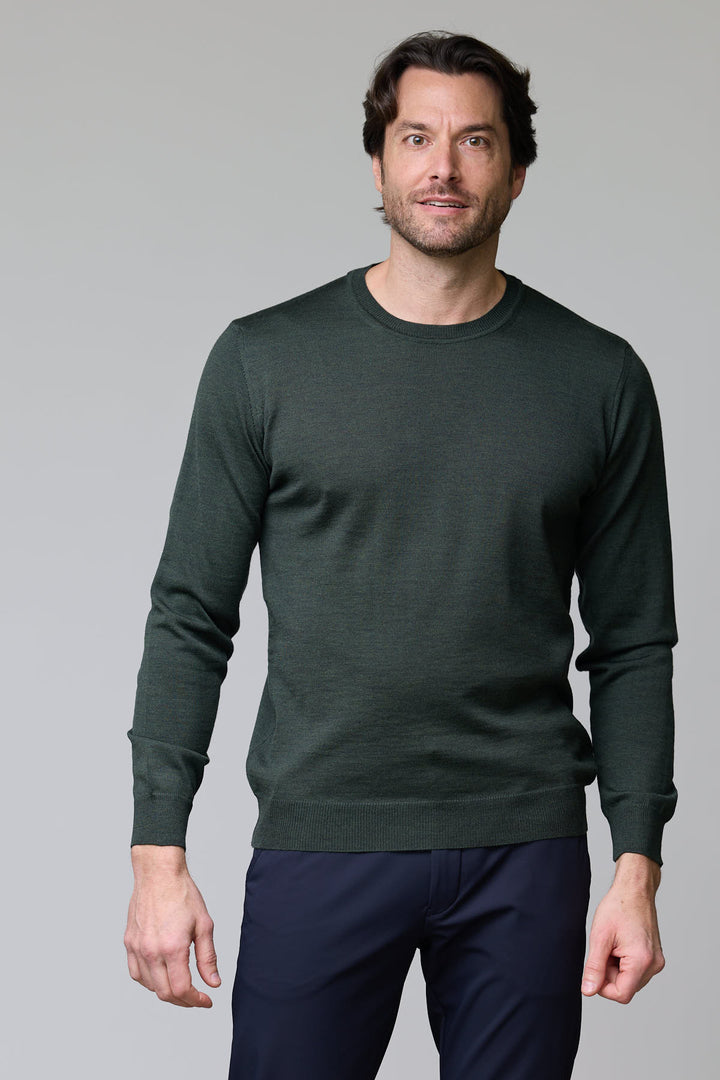 Merino wool turtleneck sweater