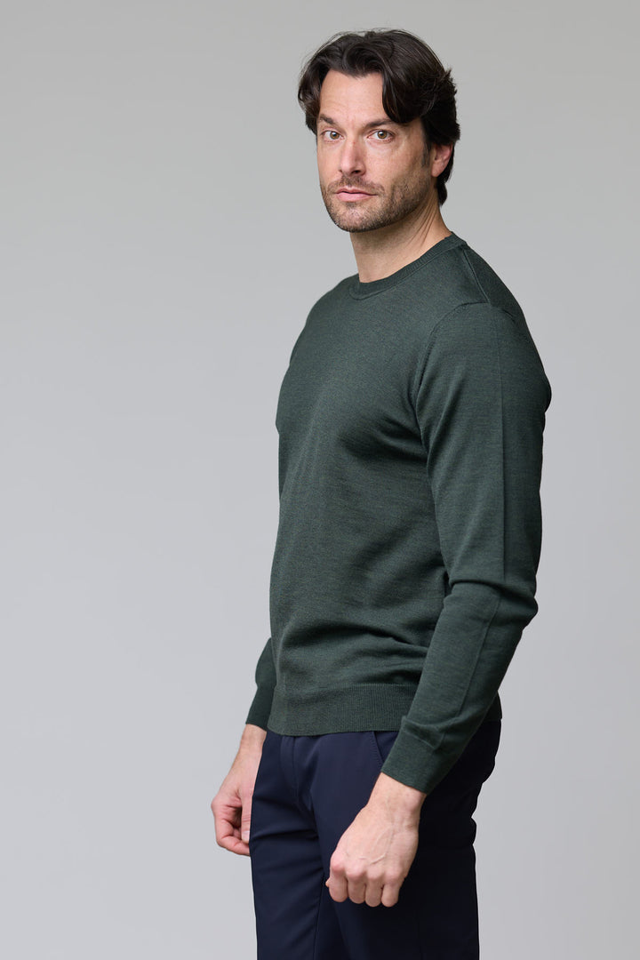 Merino wool turtleneck sweater