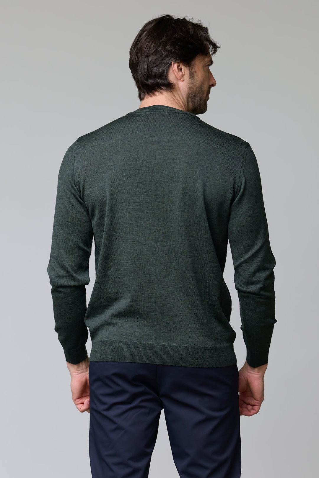 Merino wool turtleneck sweater