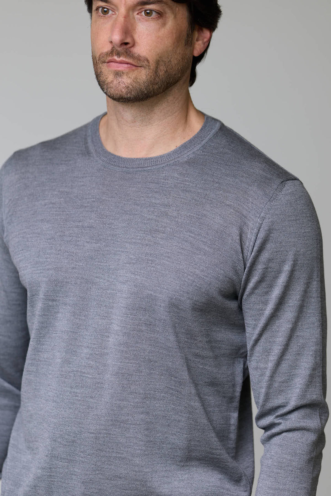 Merino wool turtleneck sweater