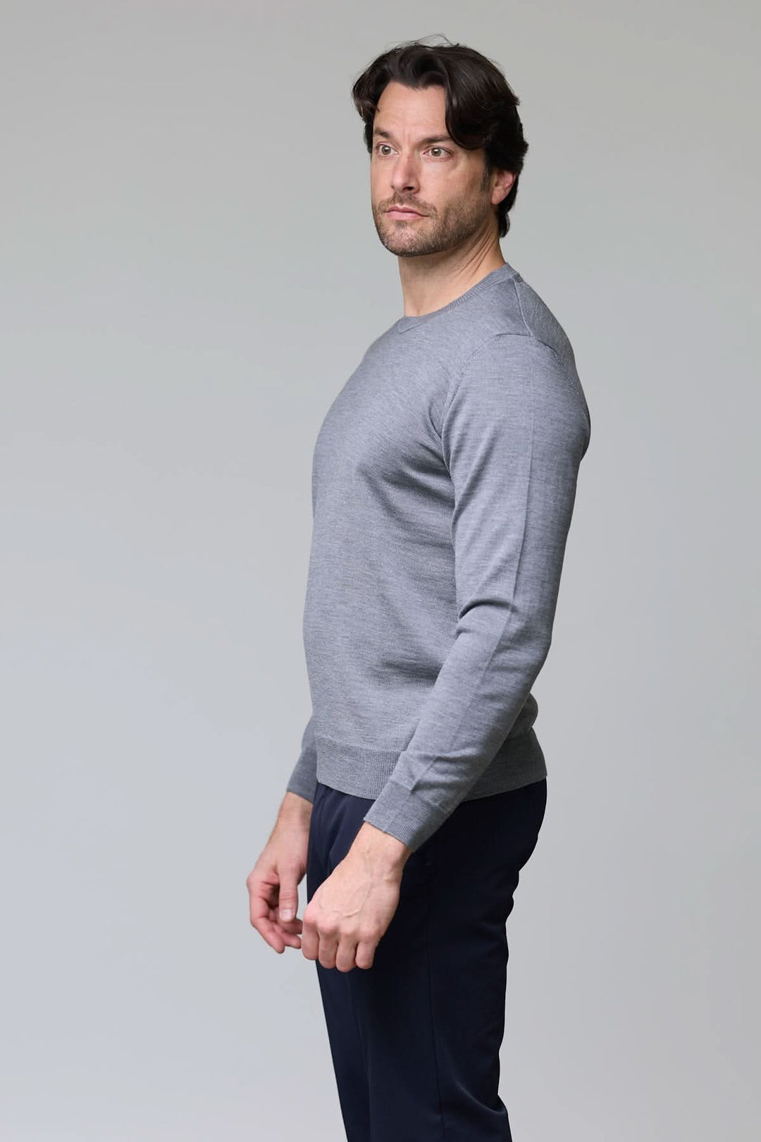 Merino wool turtleneck sweater
