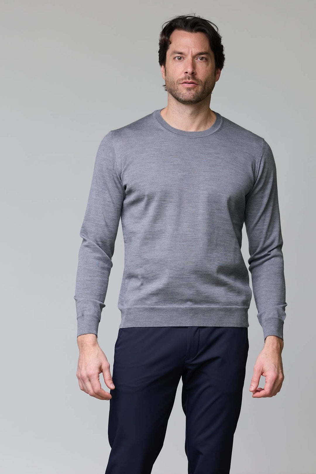 Merino wool turtleneck sweater