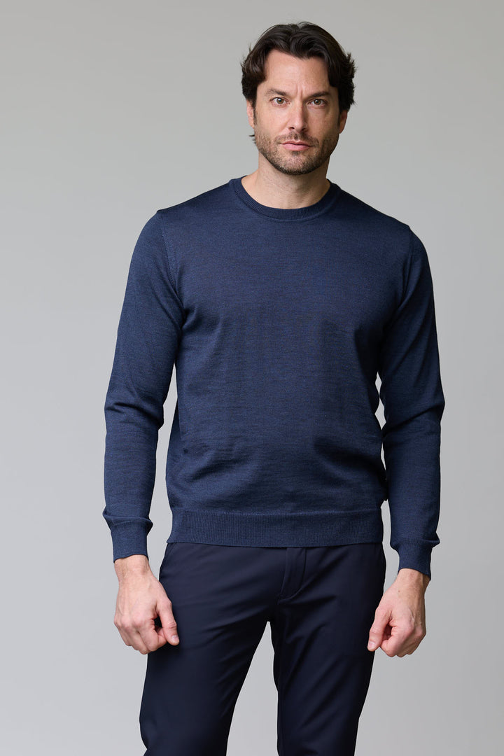Merino wool turtleneck sweater