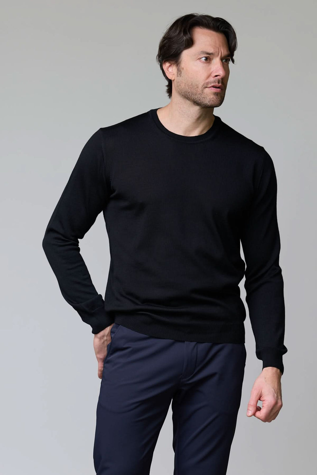 Fine merino wool sweater