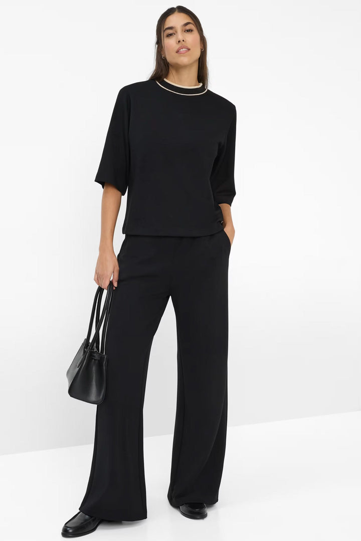 Half-sleeve sweater