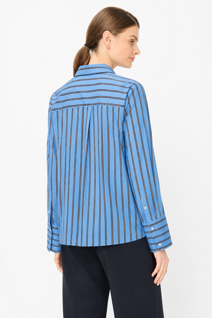 Chemise Vica rayée à coupe droite