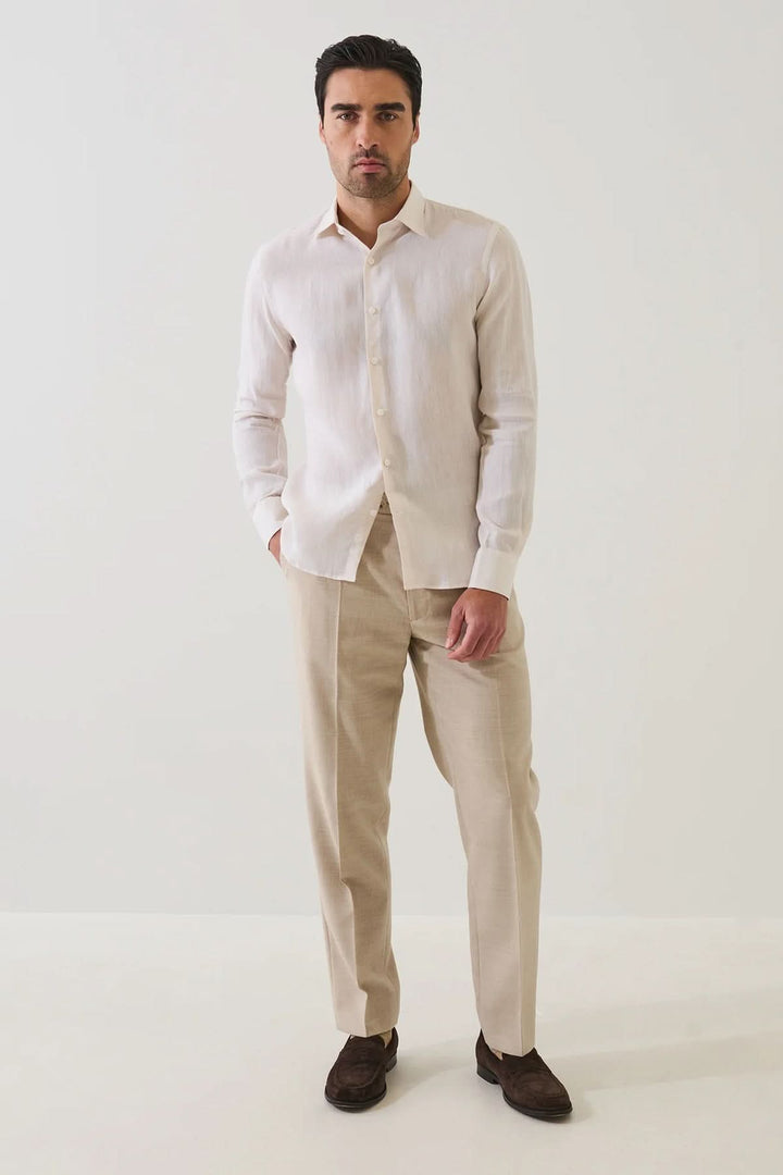Classic linen shirt