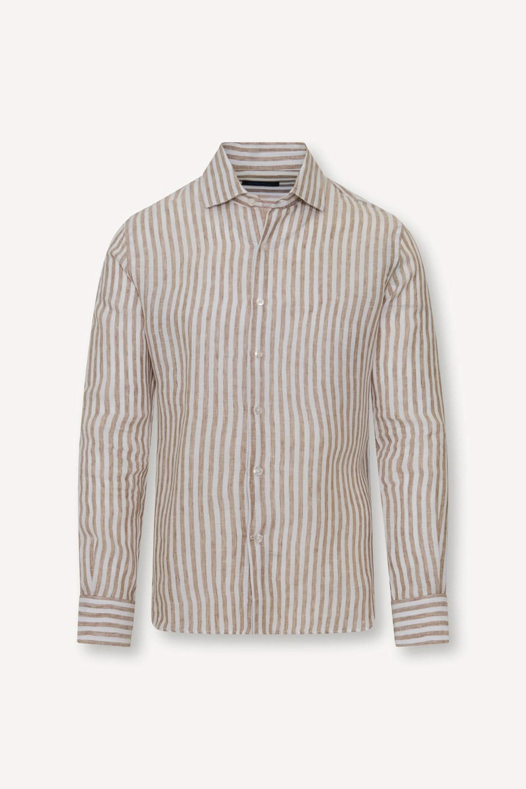 Chemise en lin à rayures bengal