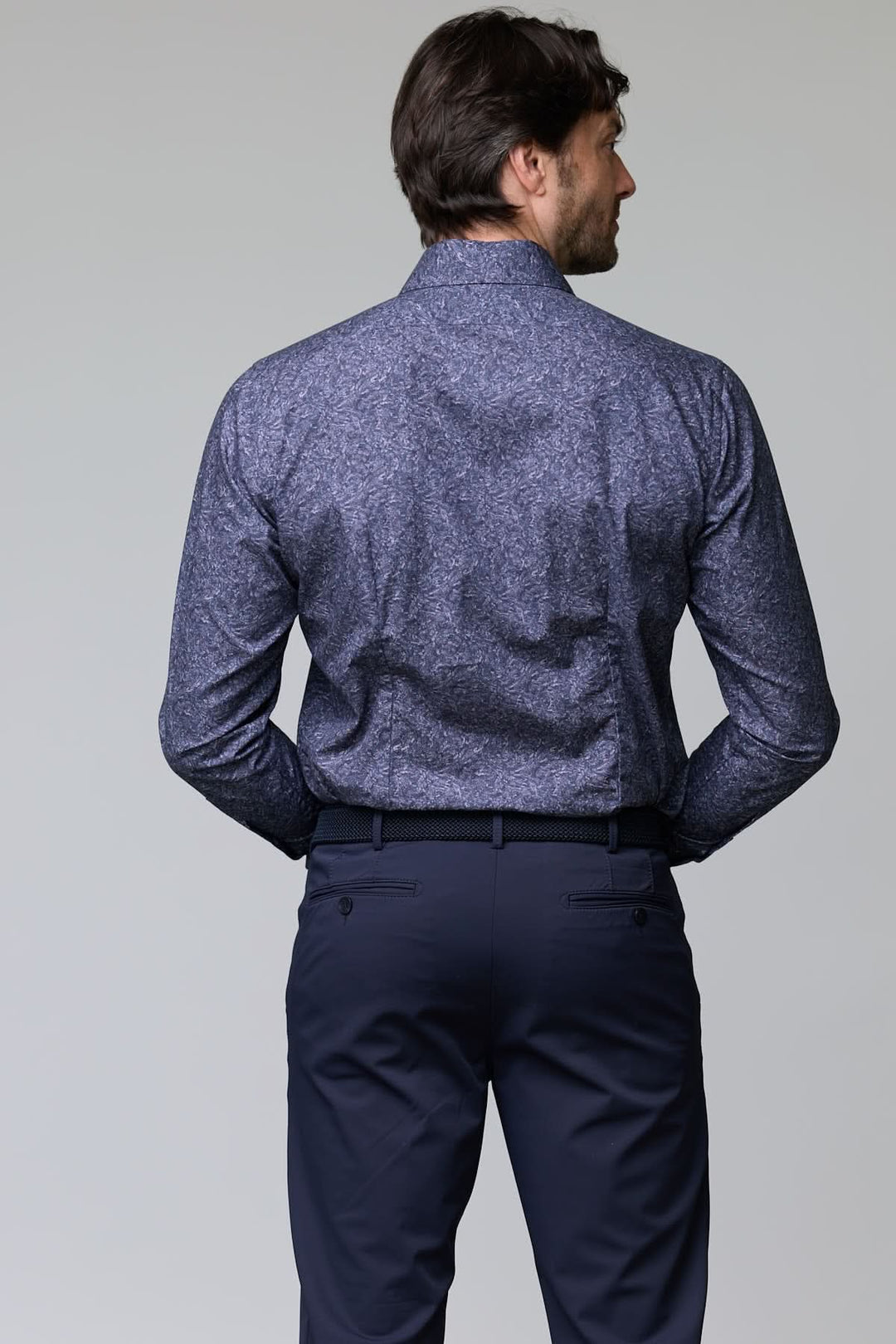 Textured pattern shirt