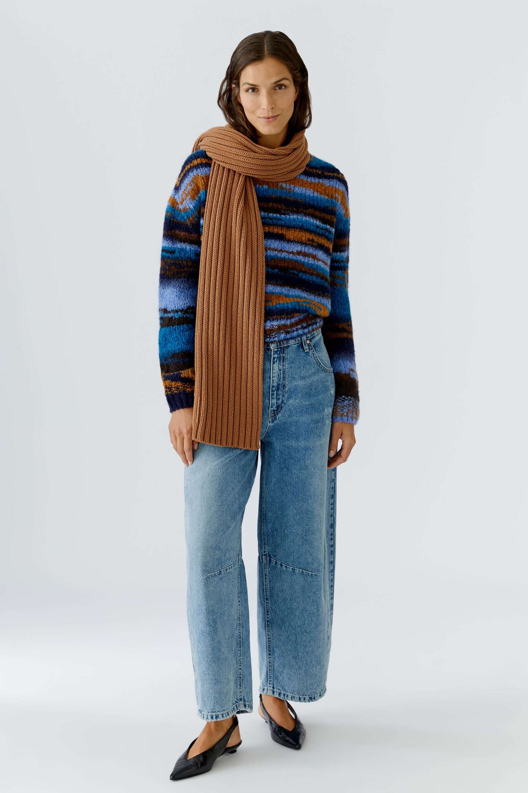 Ribbed scarf