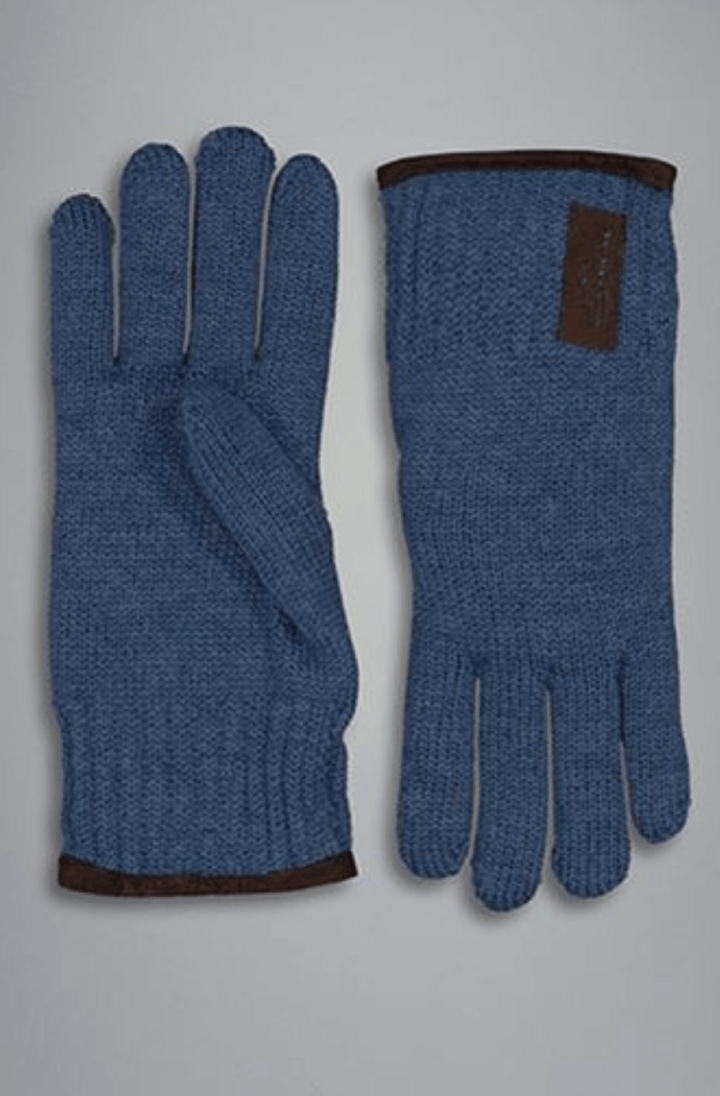 Gants en maille doublés avec garniture en suédine pour un style élégant et confortable en hiver. Conçus pour des journées froides.