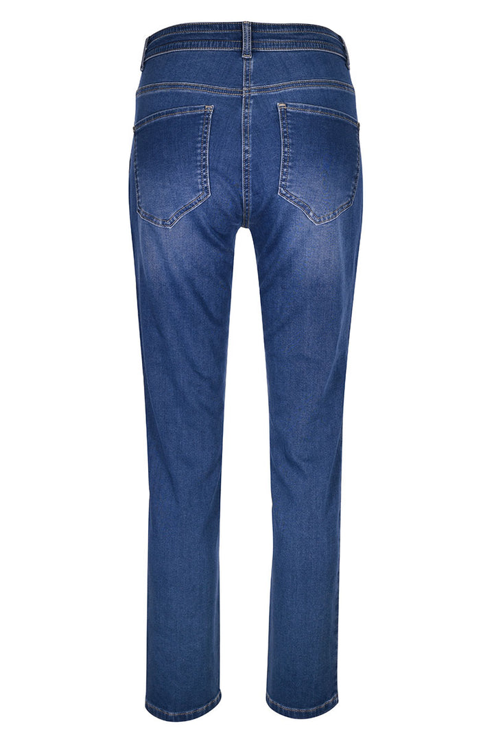 Jean décontracté avec coupe droite ample et taille avec cordon pour un style moderne et confortable, parfait pour le quotidien.
