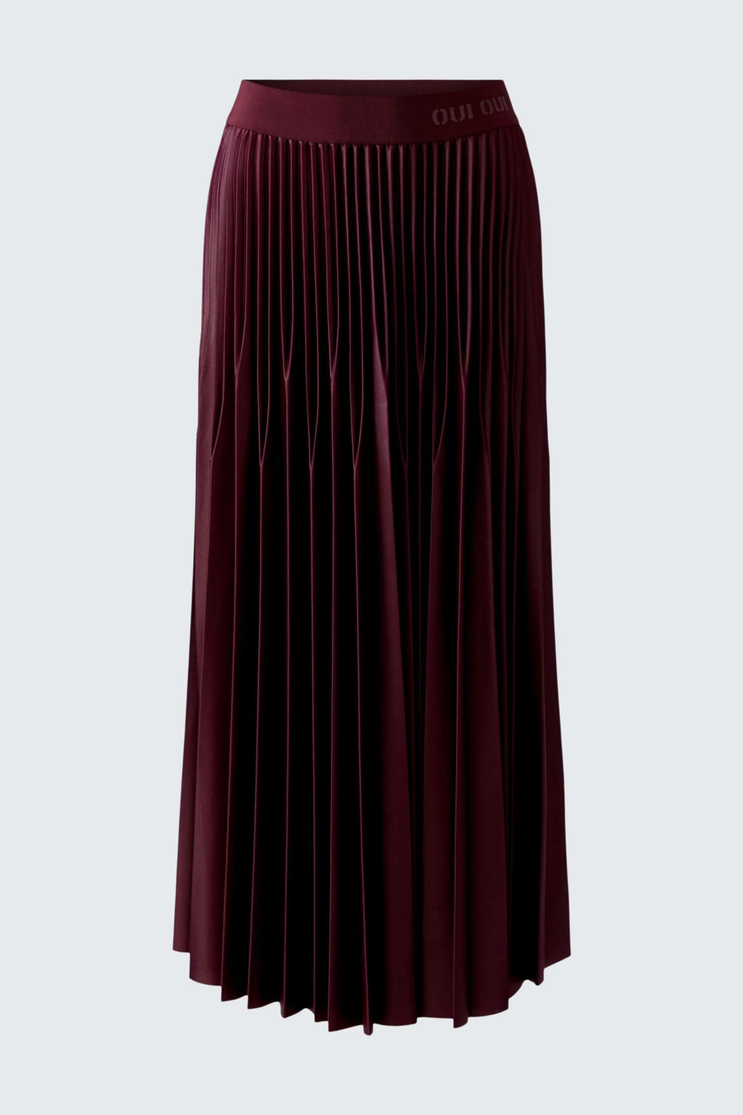 Long pleated skirt