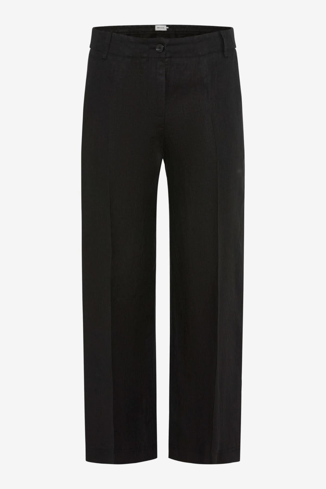 Pantalon en lin MAINE S pour femmes, large et décontracté, poche arrière sportive.