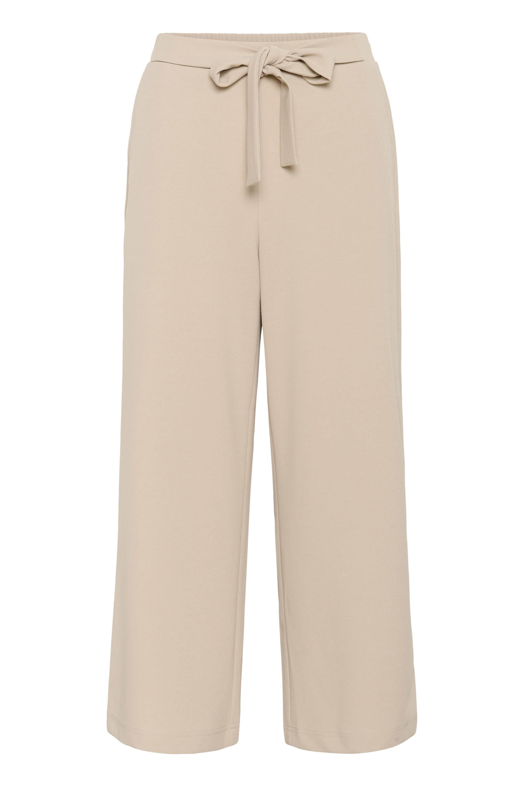 Pantalon jambe large Phoebe avec ceinture intégrée, coupe ample et élégante, idéal pour un style raffiné et polyvalent.