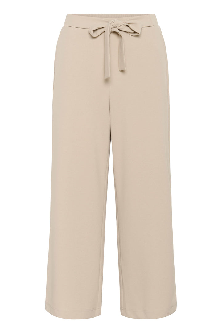 Pantalon jambe large Phoebe avec ceinture intégrée, coupe ample et élégante, idéal pour un style raffiné et polyvalent.
