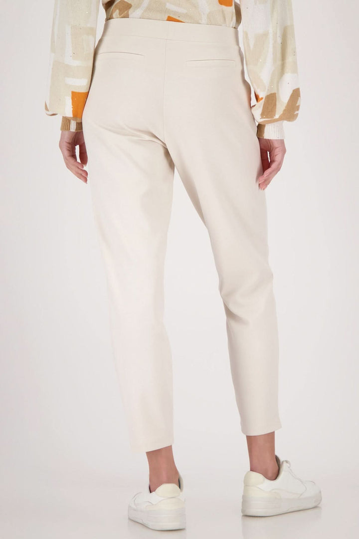 Stylish elastic-waist jogger pants Size