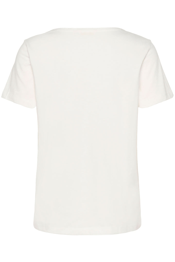T-shirt Nikita avec imprimé porte-bonheur, coupe classique, manches courtes, et encolure ronde.