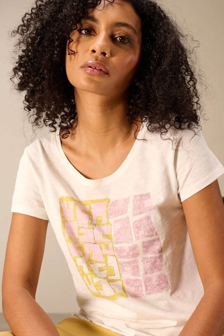 T-shirt à manches courtes coupe décontractée, doté d&