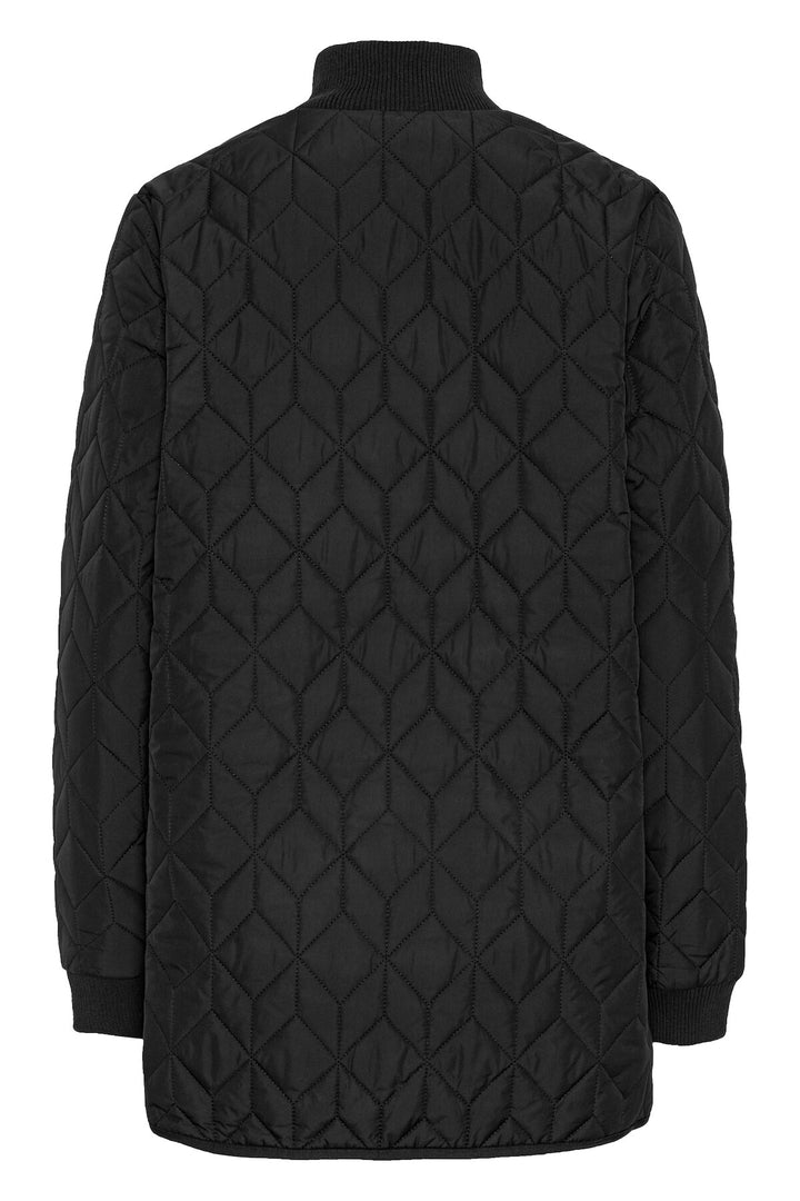 Short quilted coat