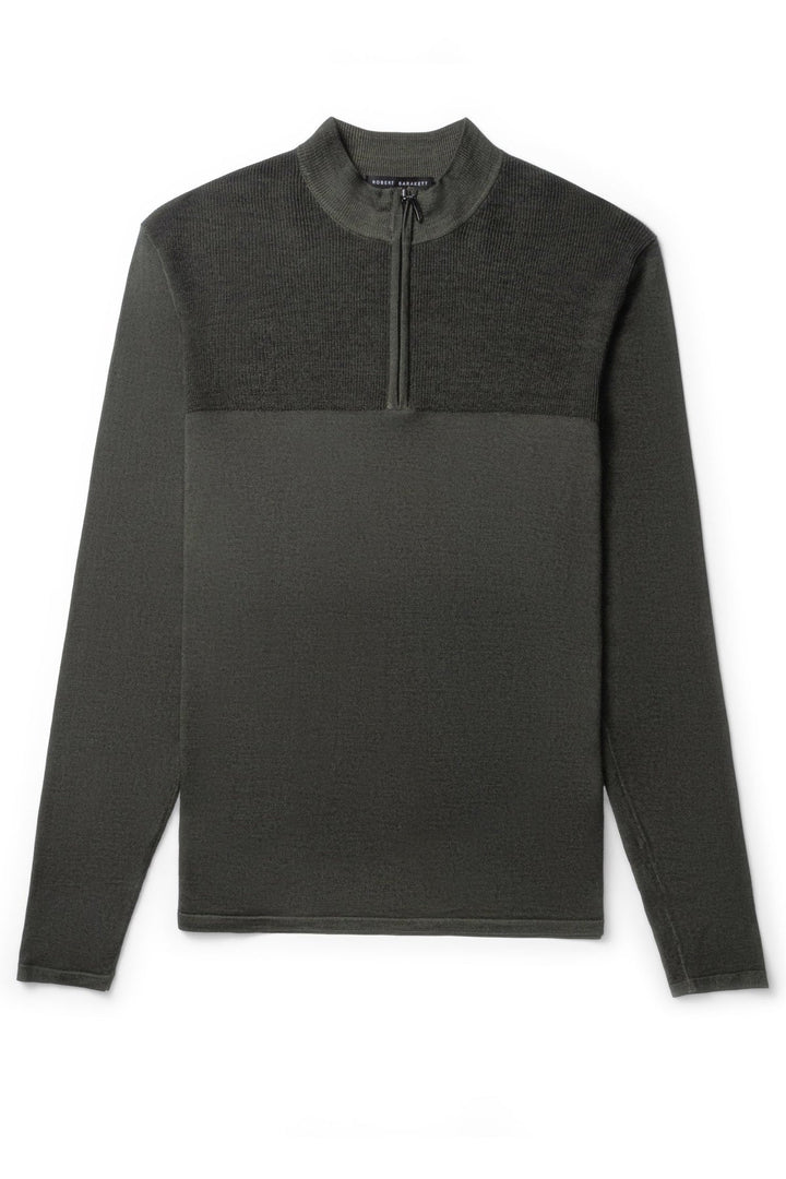 Newbury zipped sweater