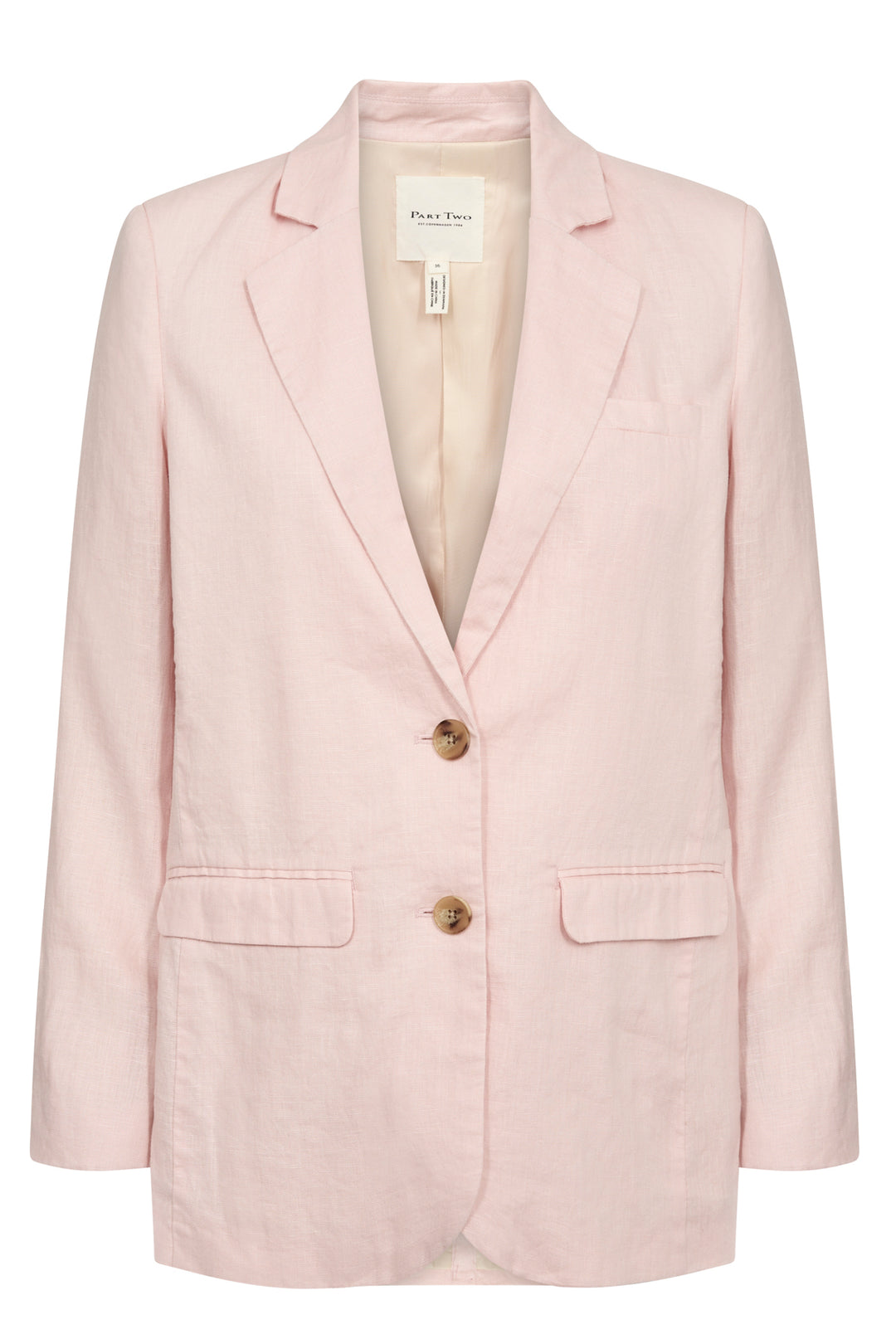 Nyan lined linen jacket