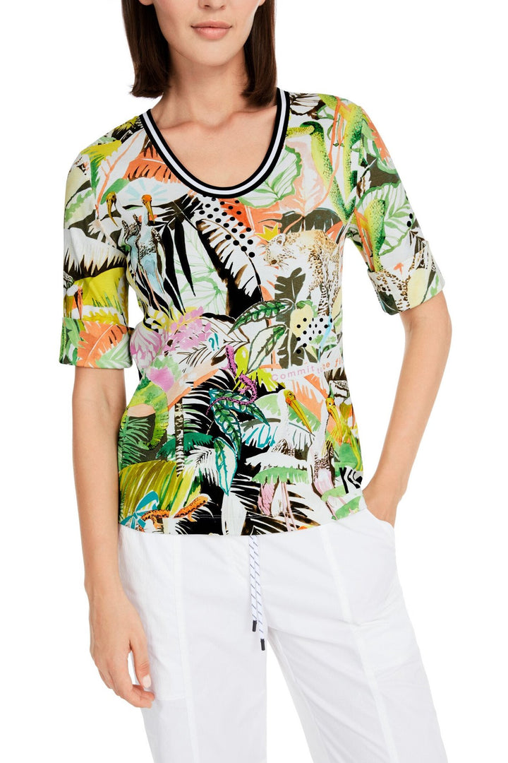 Jungle print t-shirt