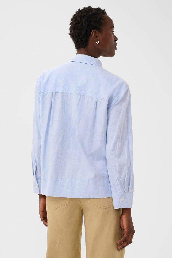 Chemise classique en popeline Nenee