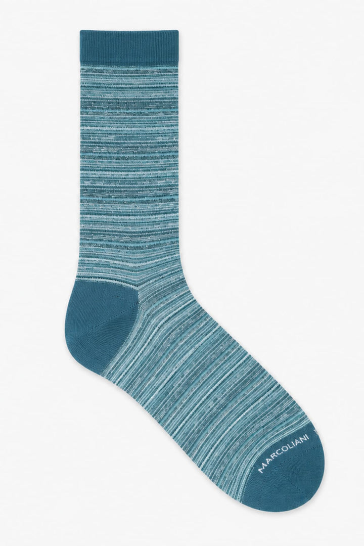 Low-cut, light blue linen Marcoliani men&