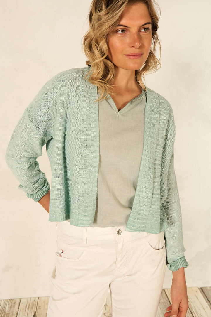 Cropped cardigan